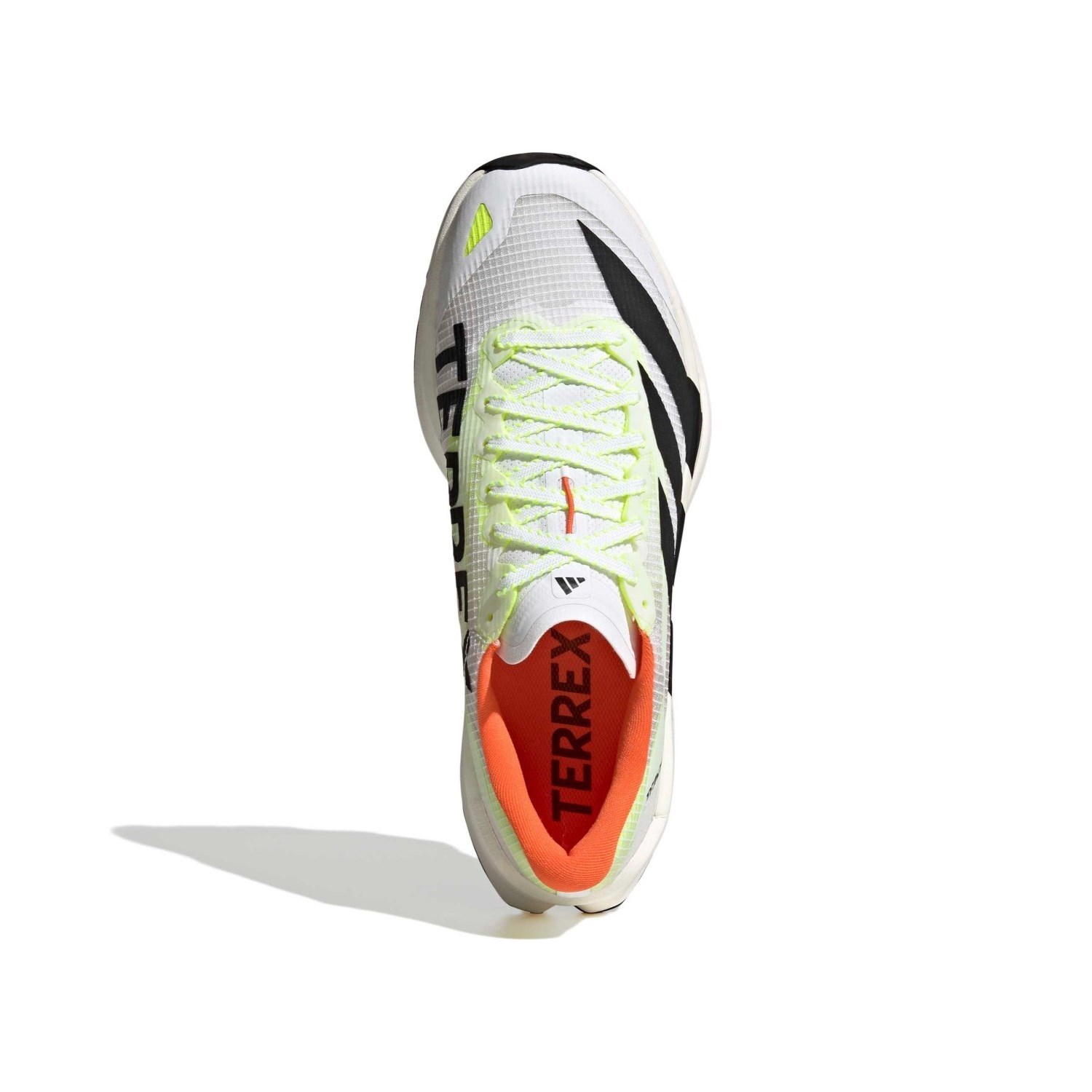 adidas Terrex Agravic TT - Mens Trail Running Shoes - Cloud White/Core Black/Impact Orange