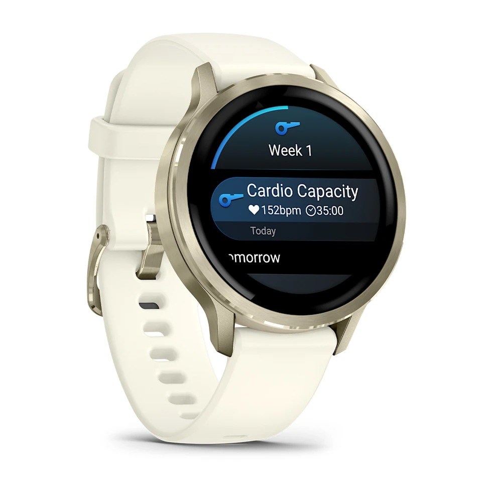 Garmin Venu 4 Smartwatch 41mm - Lunar Gold/Bone