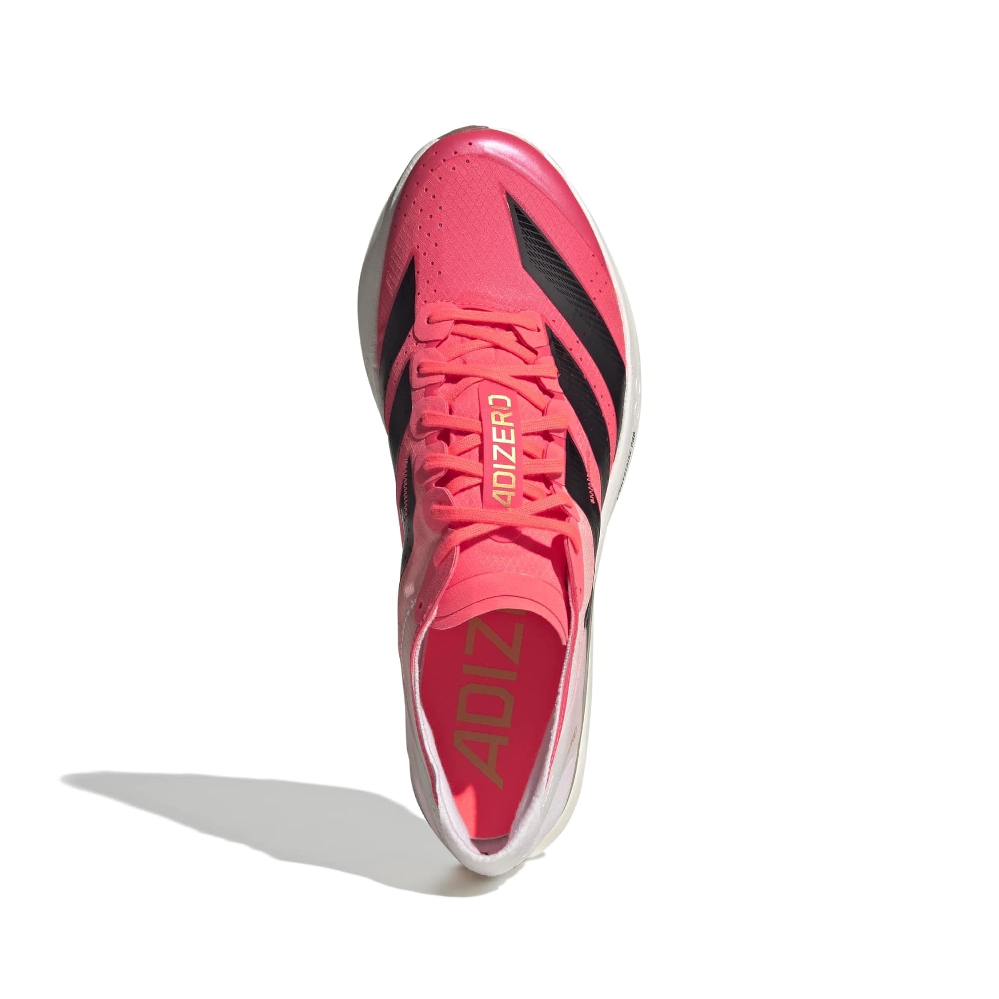 adidas Adizero Avanti - Unisex Long Distance Track Spikes - Solar Turbo/Core Black/Gold Metallic - image 5