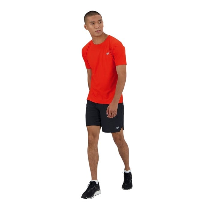 New Balance RC 7 Inch Mens Running Shorts - Black