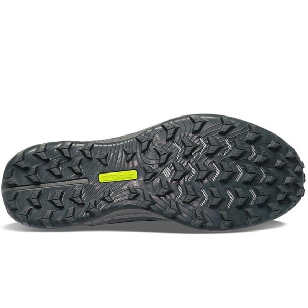 Saucony Peregrine 12 - Womens Trail Running Shoes - Black/Charcoal