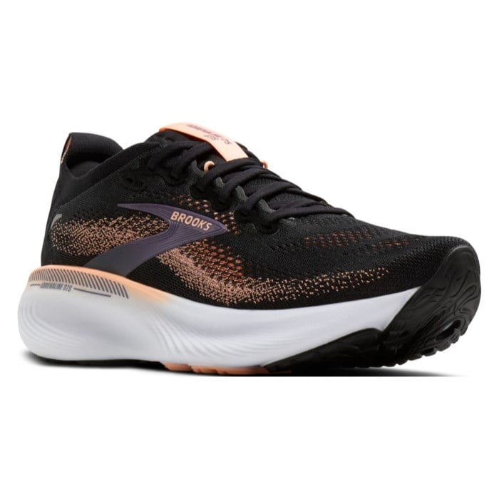 Brooks Adrenaline GTS 25 - Womens Running Shoes - Black/Peach/Mullied Grape - image 6