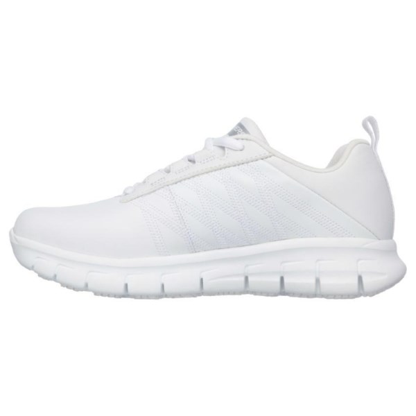 Skechers Sure Track Erath - Womens Slip Resistant Work Shoes - White