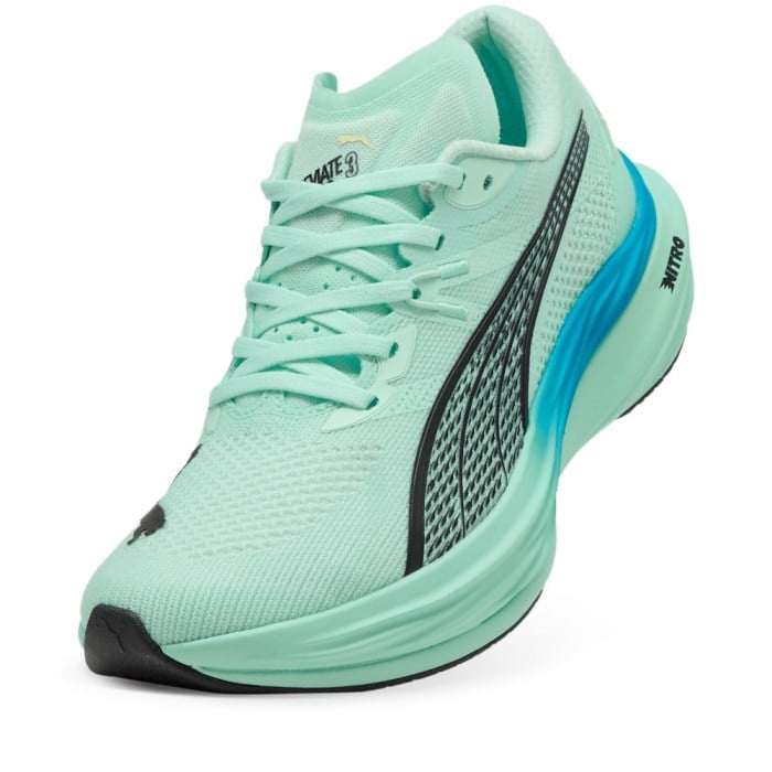 Puma Deviate Nitro 3 - Mens Running Shoes - Mint Melt/Speed Blue