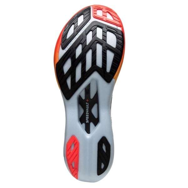 Brooks Hyperion Elite 4 - Unisex Road Racing Shoes - Illusion Blue/Coral/Orange