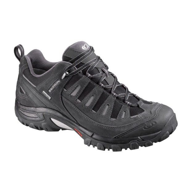 Salomon Exit 2 GTX - Mens Hiking Shoes - Black/Asphalt