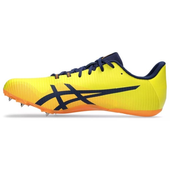 Asics Hyper Sprint 8 - Unisex Sprint Track Spikes - Bright Yellow/Blue Expanse