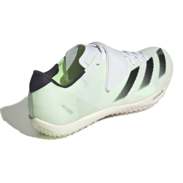 Adidas Adizero HJ - Unisex High Jump Spikes - Cloud White/Core Black/Green Spark