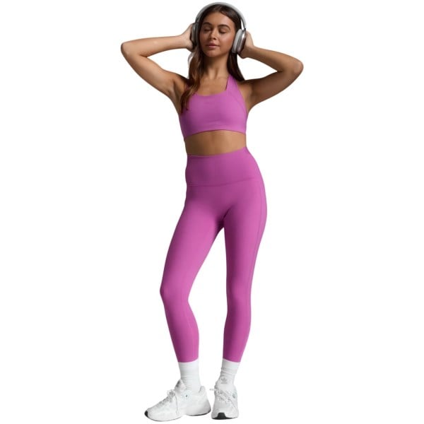 2XU Form Stash Hi-Rise Womens Compression Tights - Hyper Violet/Hyper Violet