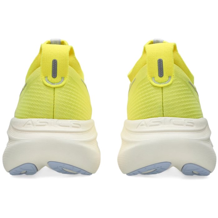 Asics Gel Nimbus 27 - Mens Running Shoes - Citron/Cream
