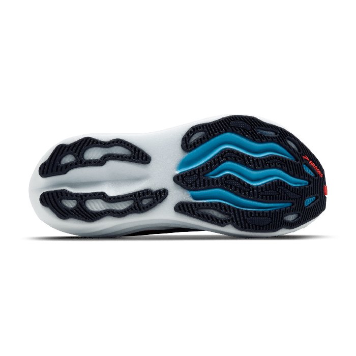 Brooks Glycerin Max - Womens Running Shoes - Peacoat/Blue/Hot Coral