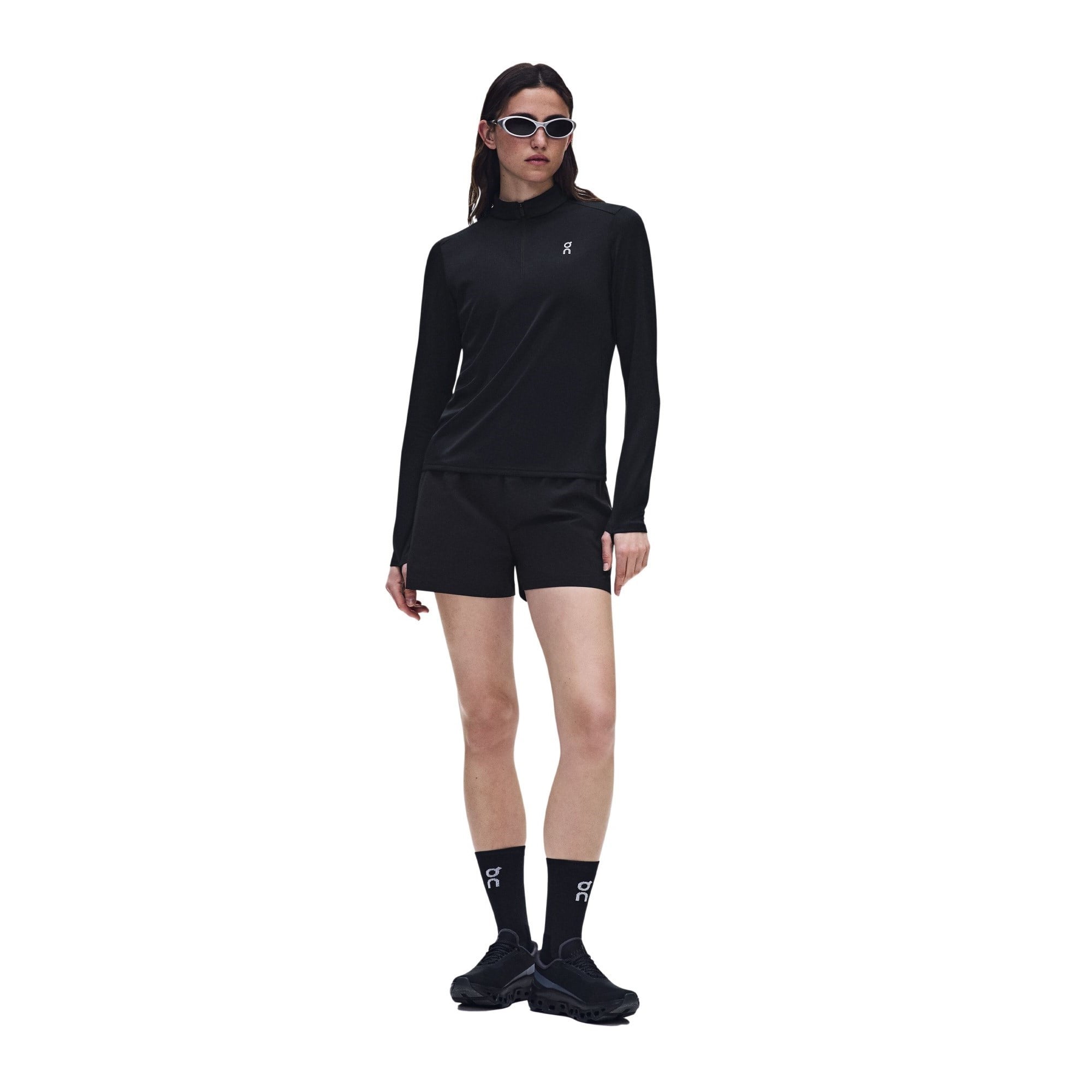 On Core Women Running 1/4 Zip - Black - image 4