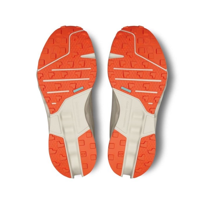 On Cloudsurfer Trail - Mens Trail Running Shoes - Fossil/Ivory