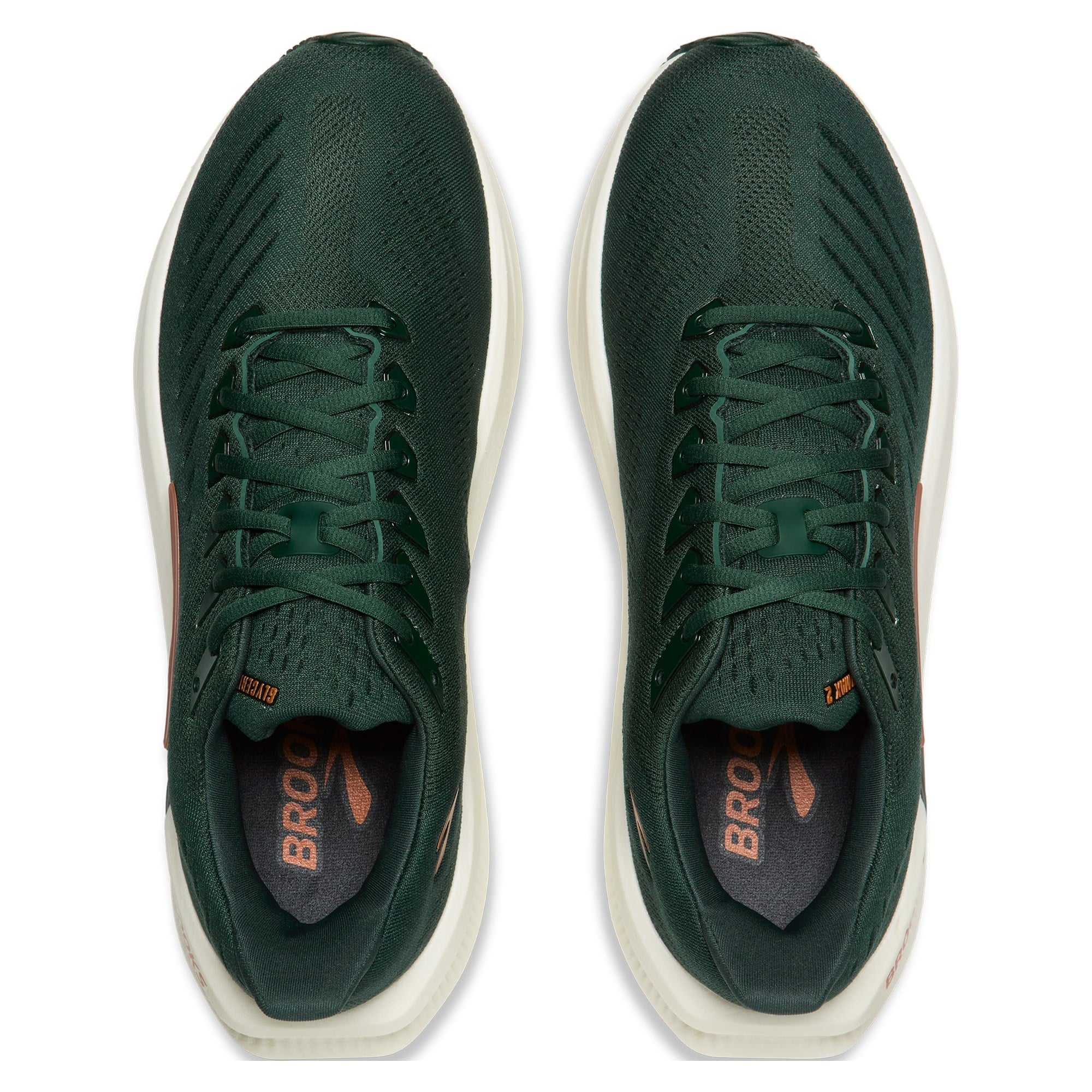 Brooks Glycerin Max 2 - Mens Running Shoes - Dark Spruce/Bombay Brown/Clear | - image 4