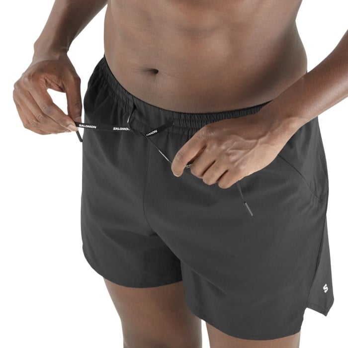 Salomon Shakeout Core 5 Inch Mens Shorts - Deep Black