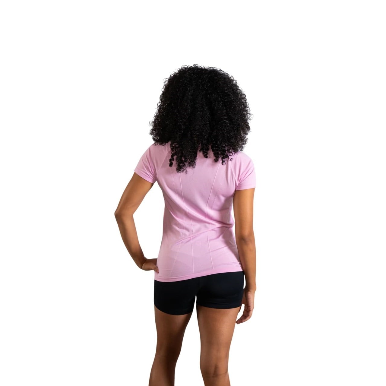 No Timid Souls GLIDE360 Womens Short Sleeve Top - Forever Pink