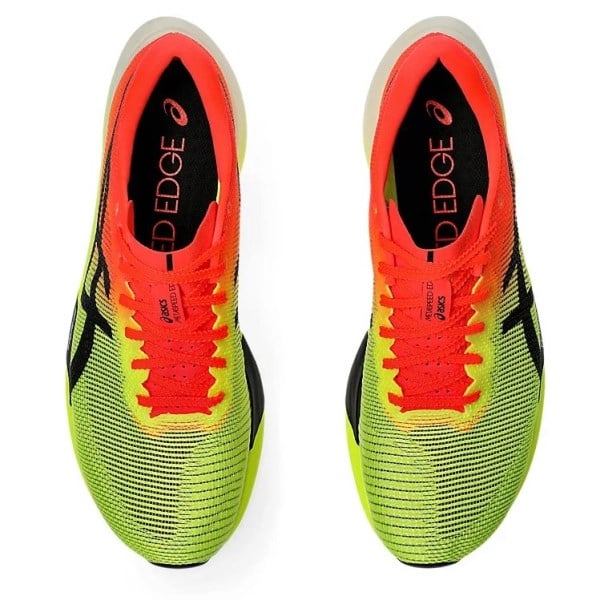 Asics MetaSpeed Edge Paris - Unisex Road Racing Shoes - Safety Yellow/Black