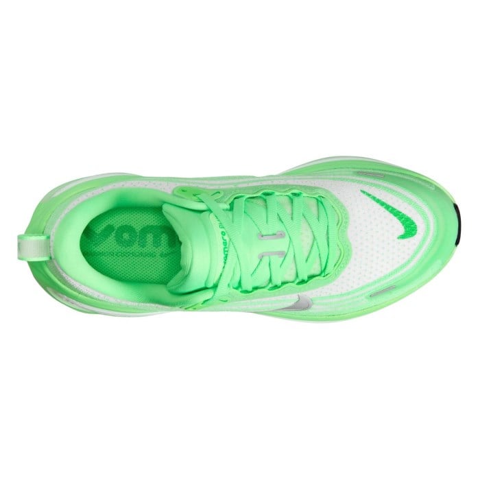 Nike Vomero Plus - Womens Running Shoes - White/Metallic Silver/Illusion Green - image 5