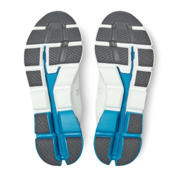 On Cloudflyer - Mens Running Shoes - White/Blue
