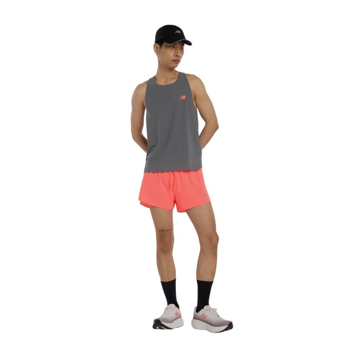New Balance Race Day Ultra Light Mens Running Singlet - Urgent Red
