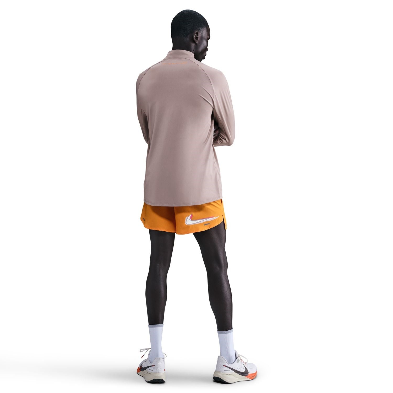 Nike Stride X Eliud Kipchoge Mens Running Mid Layer - Malt/Bright Ceramic
