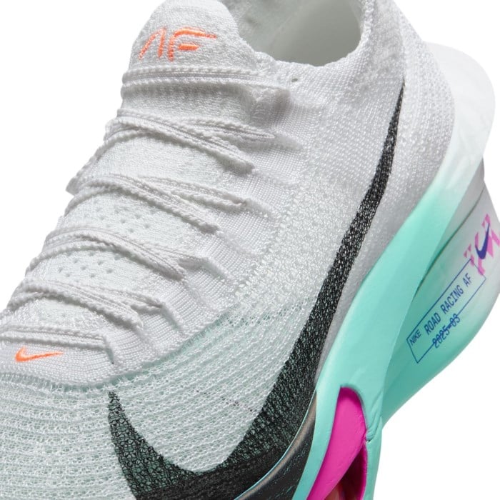 Nike Air Zoom Alphafly 3 - Womens Racing Shoes - White/Black/Hyper Turq/Concord