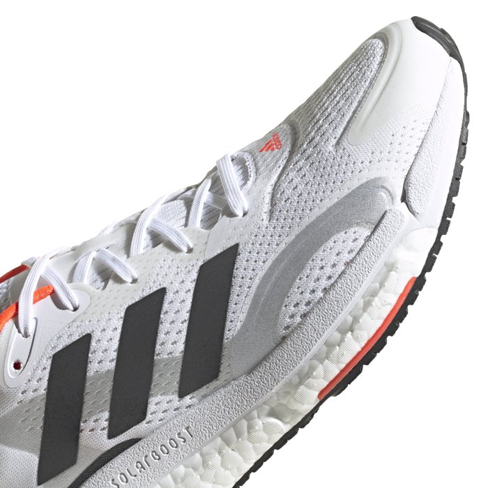 Adidas SolarBoost 3 Tokyo - Mens Running Shoes - White/Black/Solar Red
