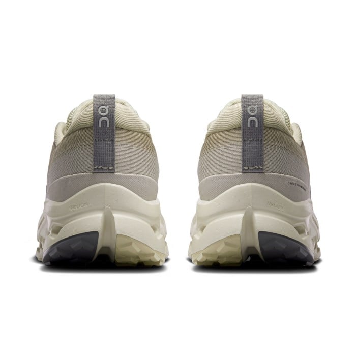 On Cloudsurfer Trail 2 - Mens Trail Running Shoes - Chalk/Ghost