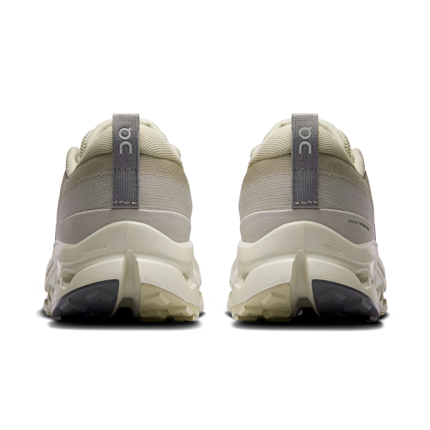 On Cloudsurfer Trail 2 - Mens Trail Running Shoes - Chalk/Ghost