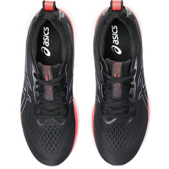 Asics GlideRide Max - Mens Running Shoes - Black/Flash Red