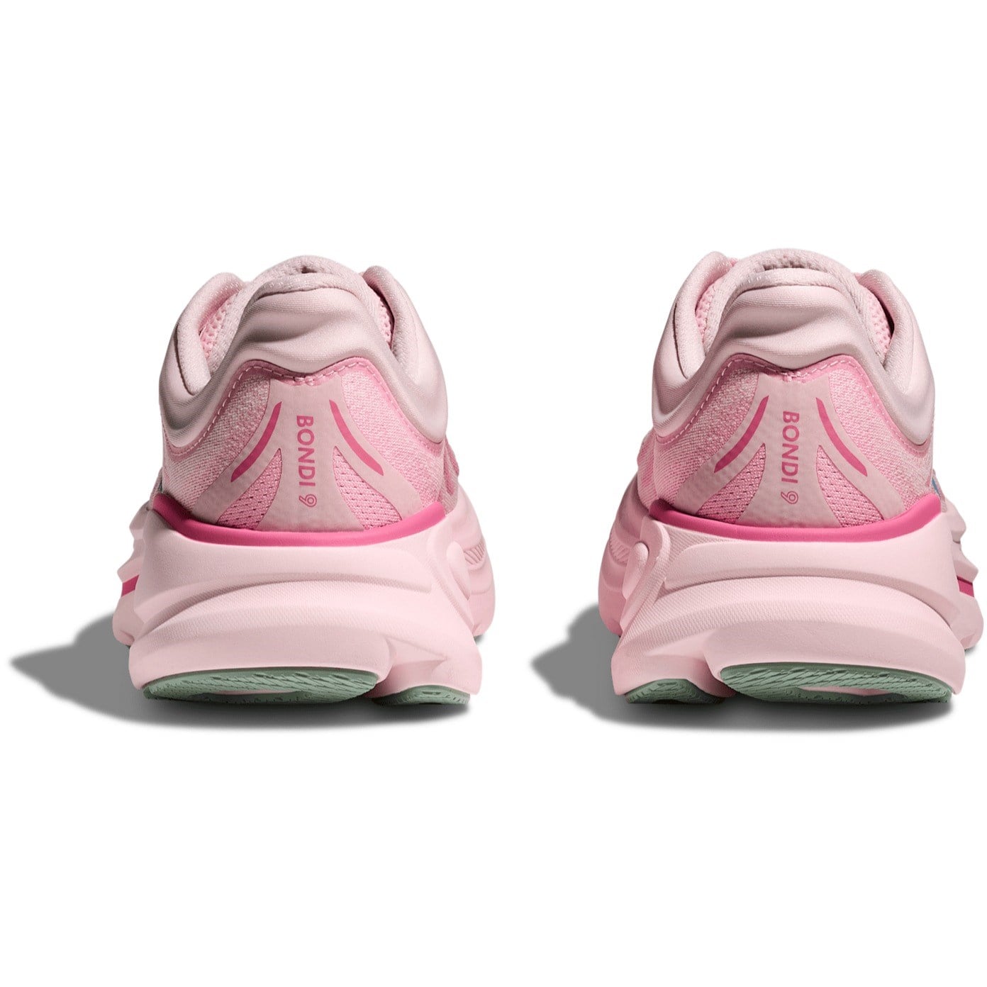 Hoka Bondi 9 - Womens Running Shoes - Rose Tea/Petal