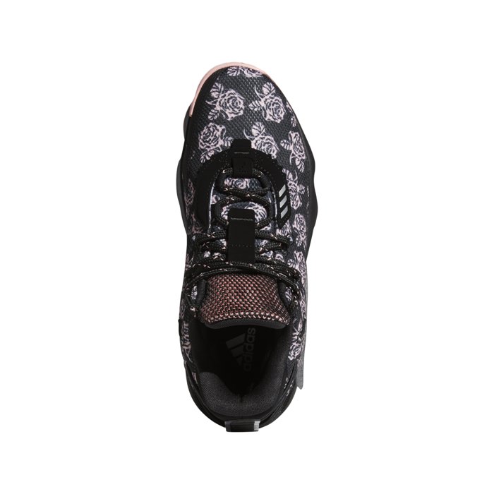 Adidas Dame 7 GCA - Mens Basketball Shoes - Core Black/Glory Pink/Silver Metalic