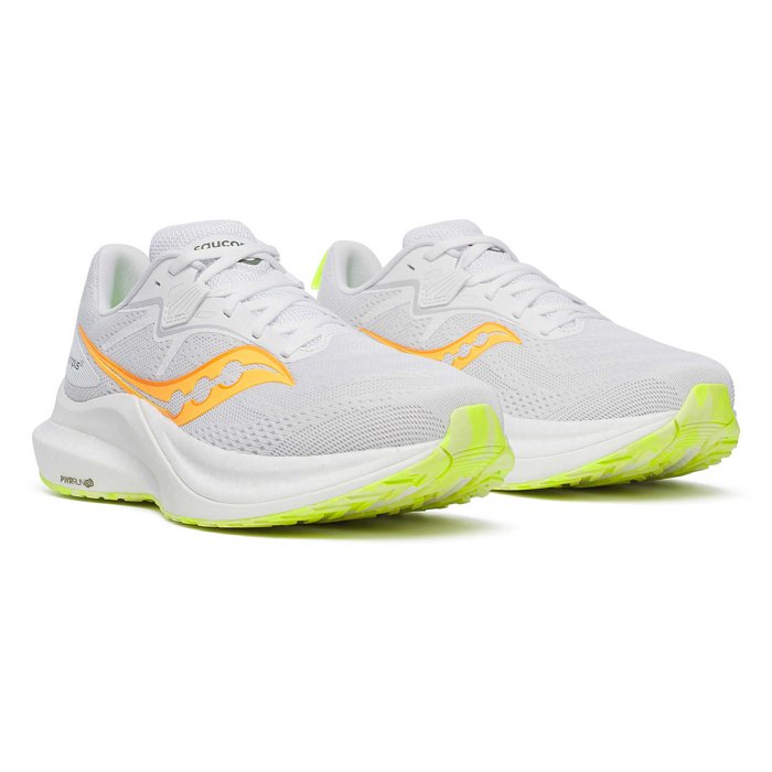 Saucony Tempus 2 - Mens Running Shoes - White/Vo2