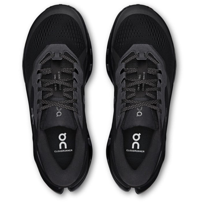 On Cloudrunner 3 - Mens Running Shoes - Black/Black