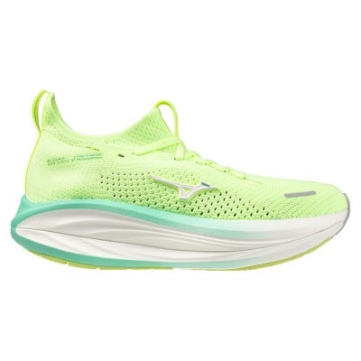 Mizuno Neo Vista 3 - Womens Running Shoes - Lime Pulp/White/Arcadia