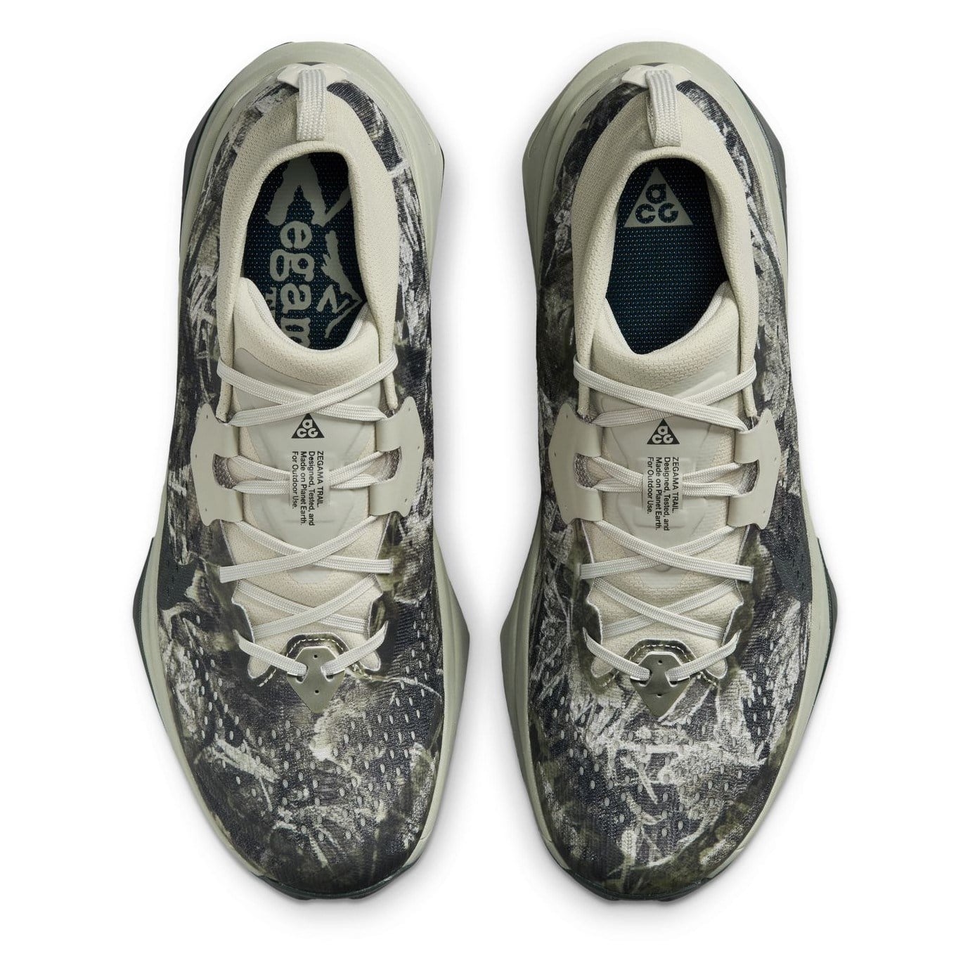 Nike ACG Zegama - Mens Trail Running Shoes - Spruce Fog/Black Spruce/Sea Glass - image 5