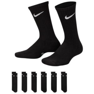 Nike Kids Cushioned Crew Socks - 6 Pack