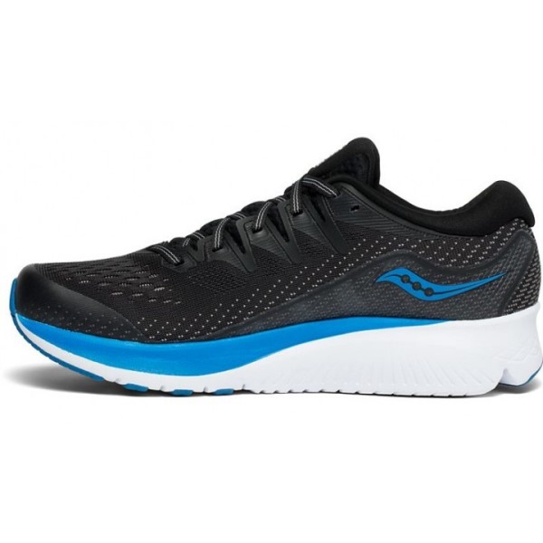 Saucony Ride ISO 2 - Mens Running Shoes - Black/Blue