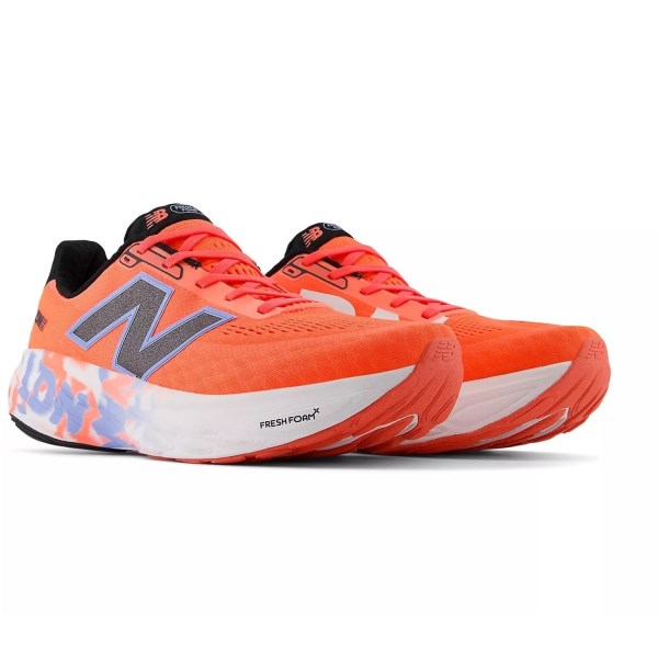 New Balance Fresh Foam X 1080v14 London Marathon - Mens Running Shoes - Urgent Red/White/Black