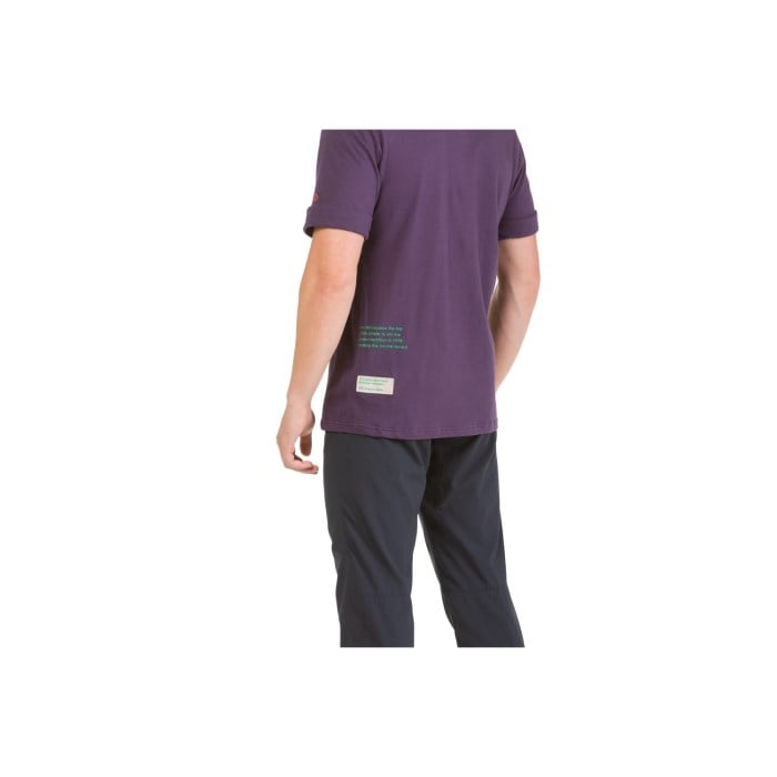 Ronhill Core Mens Short Sleeve Running T-Shirt - Nightshade/Bright Green - image 2