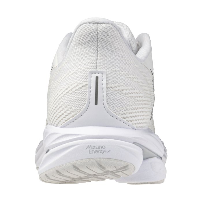 Mizuno Wave Inspire 21 - Womens Running Shoes - White/Silver/Harbour Mist