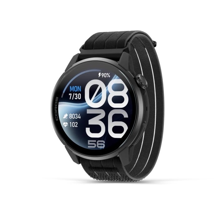 Coros Pace 4 Pro Multisport GPS Watch With Nylon Band - Black