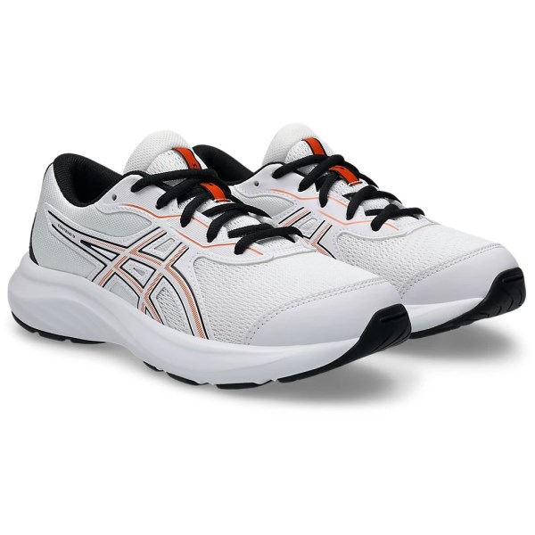 Asics Contend 9 GS - Kids Running Shoes - White/Mojave