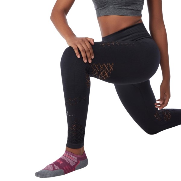 Ronhill Momentum Seamless Womens Running Tights - Black
