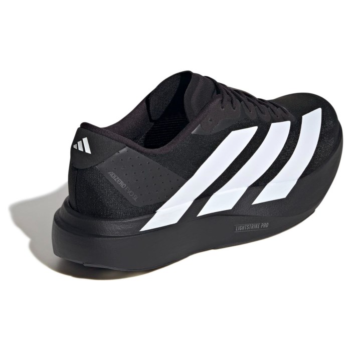 adidas Adizero Evo SL - Mens Running Shoes - Core Black/Cloud White/Core Black - image 5