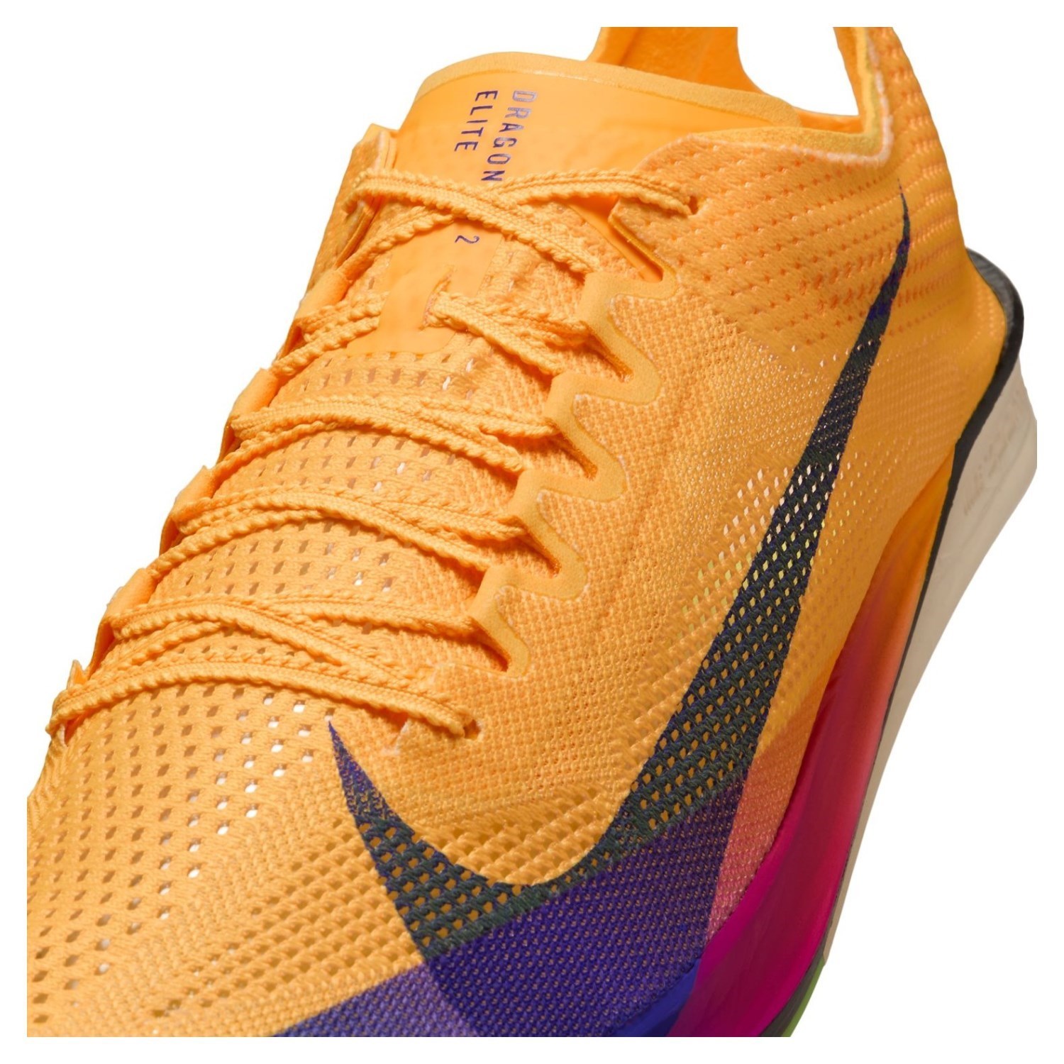 Nike Dragonfly 2 Elite - Unisex Long Distance Spikes - Citron Pulse/Indigo Burst/Volt Ice