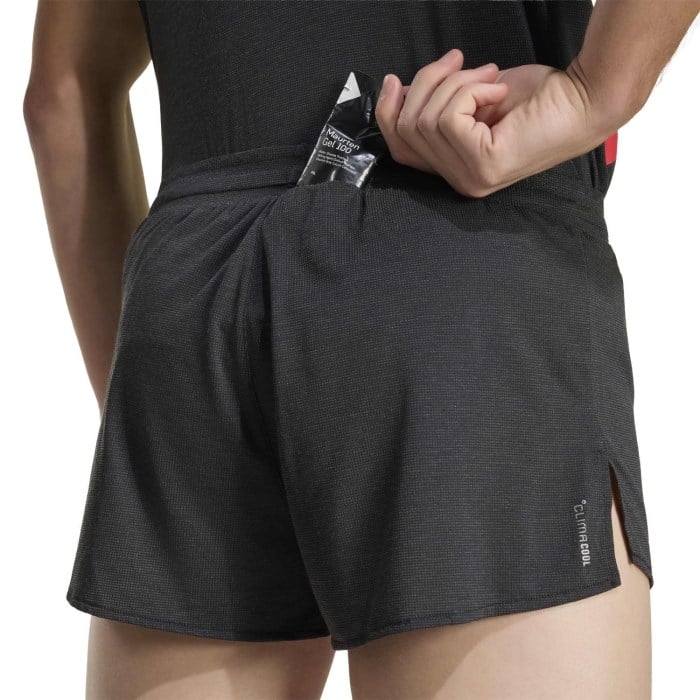 adidas Adizero Mens All Time Classic Running Shorts - Black
