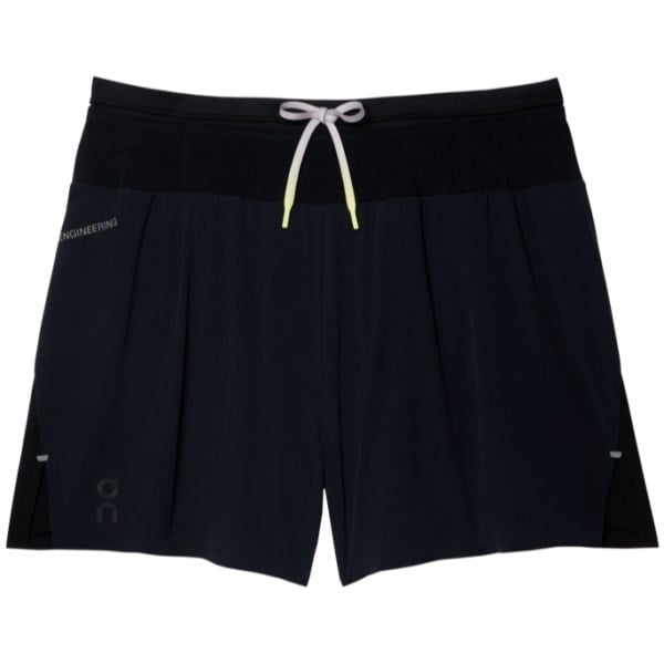 On Mens Ultra Running Shorts - Black/Black