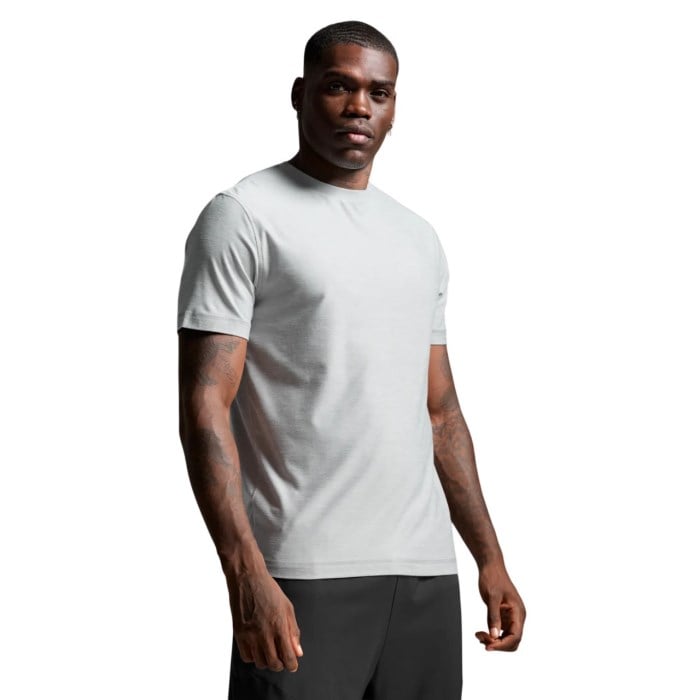 2XU Mens Signature T-Shirt - Harbor Mist/Harbor Mist