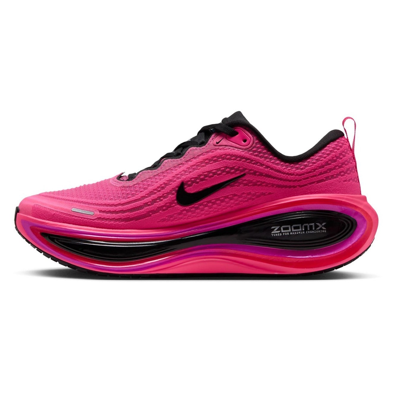 Nike Vomero Plus - Womens Running Shoes - Black/Hyper Pink/Fuchsia Blast - image 3